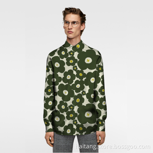 Floral Print Fabric Digital Printing Fabric Plants Cartoon